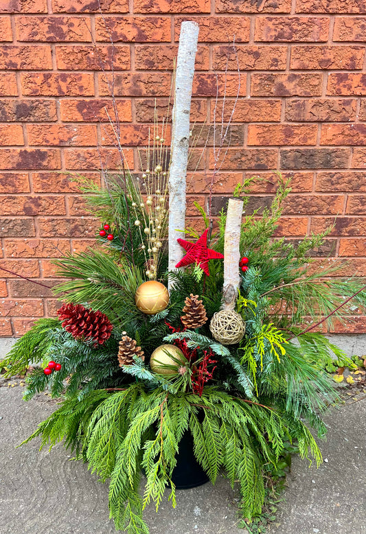 Christmas Porch Pot Workshop- Saturday December 6th